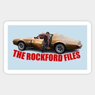 The Rockford Files - James Garner - Pontiac Firebird - 70s Tv Show Magnet